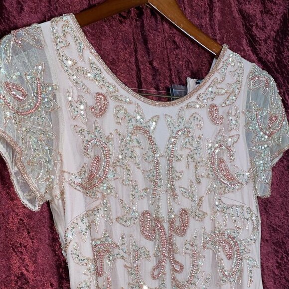 Pisarro Nights NWT Mesh cocktail dress - Picture 2 of 7